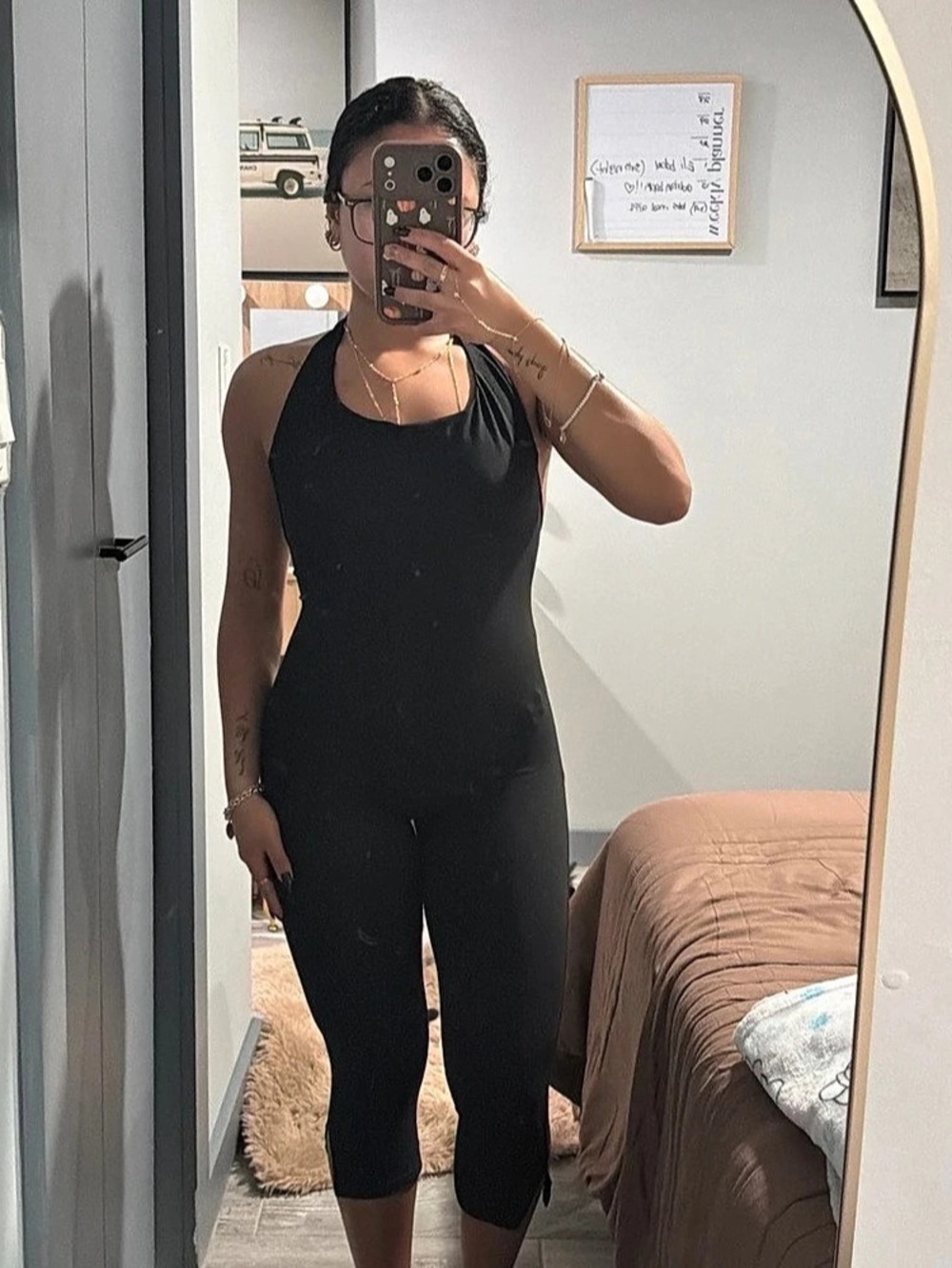 Black Halter Jumpsuit Size XS Like New